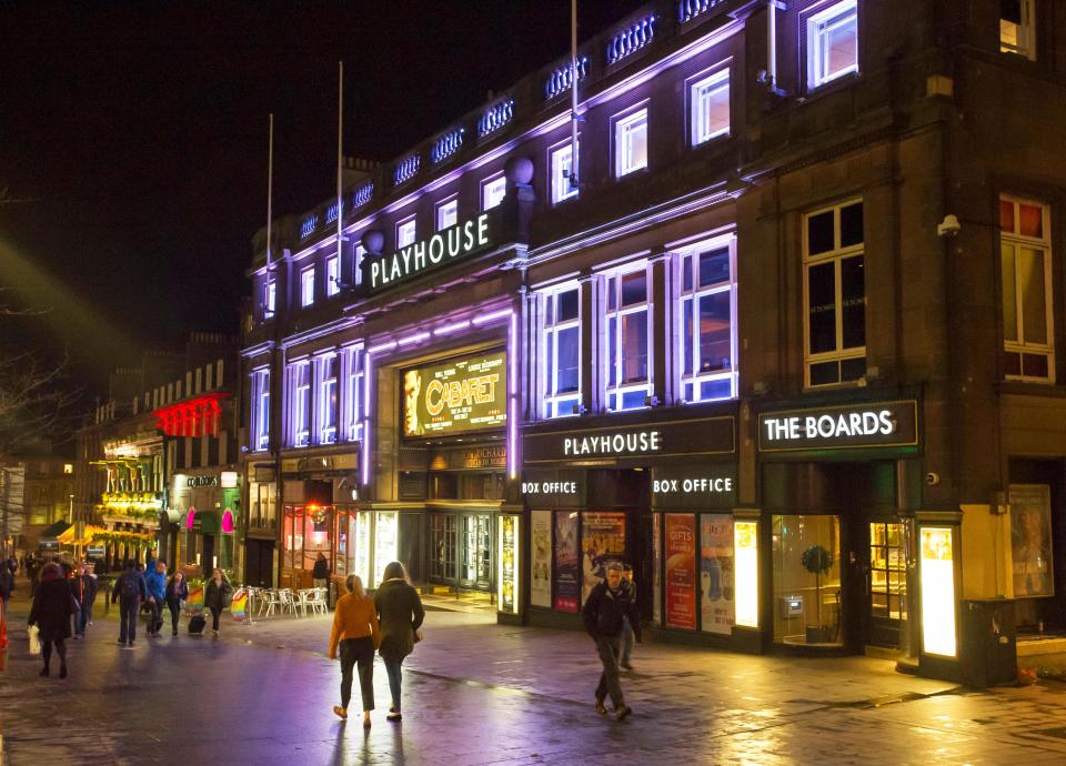  Fans fear for Sheridan's health after the car crash performance at the Edinburgh Playhouse