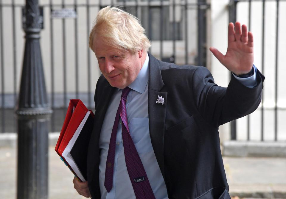 Boris Johnson quit as Foreign Secretary over the PM's Brexit plan