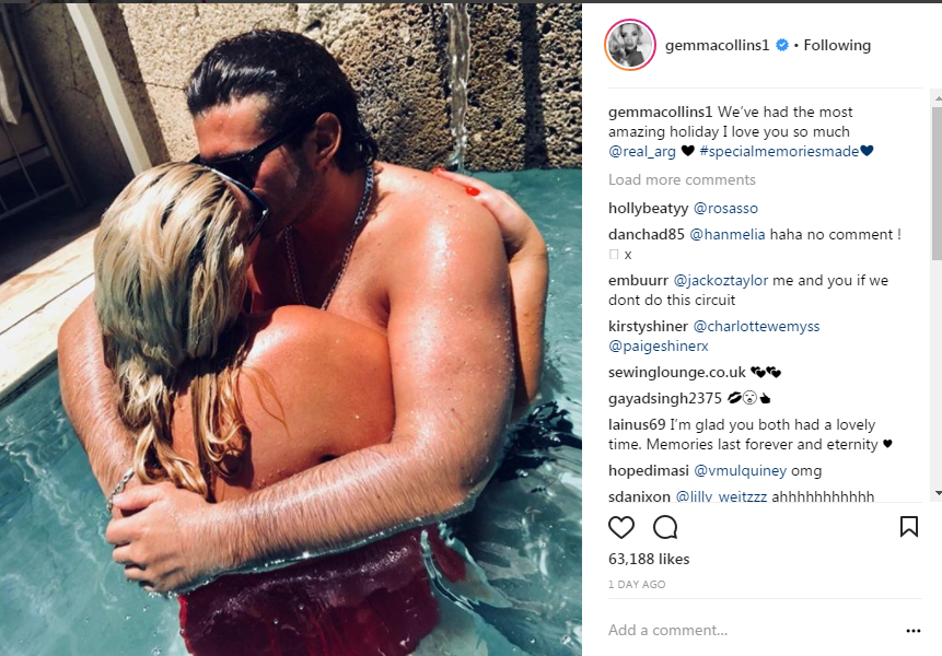  Their tiff came after the lovers spent a romantic break in Spain