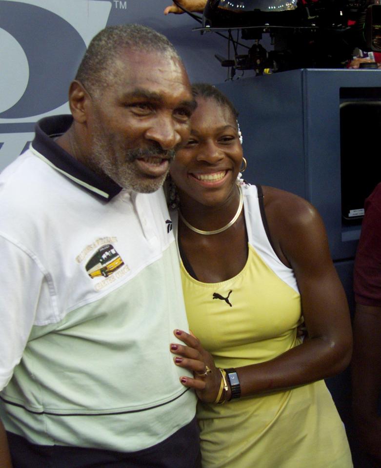 Serena said she understood why her dad wasn't able to accompany her down the aisle 