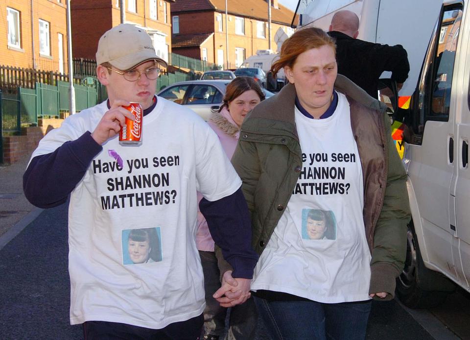  Shannon's mum Karen and boyfriend Craig Meehan campaigned tirelessly for Shannon's safe return