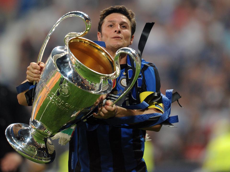  Javier Zanetti leads a star-studded Inter side