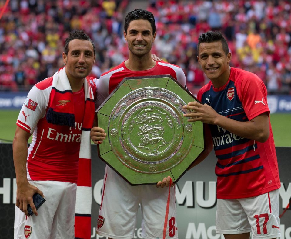 Santi Cazorla describes one of his proudest moments as being when he won the FA Cup in 2014