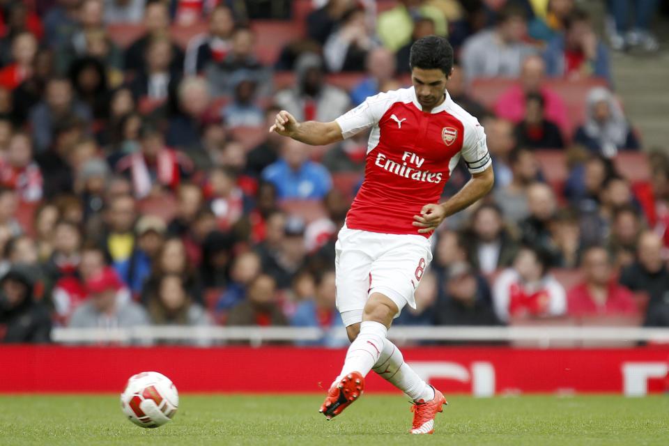 Mikel Arteta played for Arsenal from 2011 to 2016 before heading into coaching
