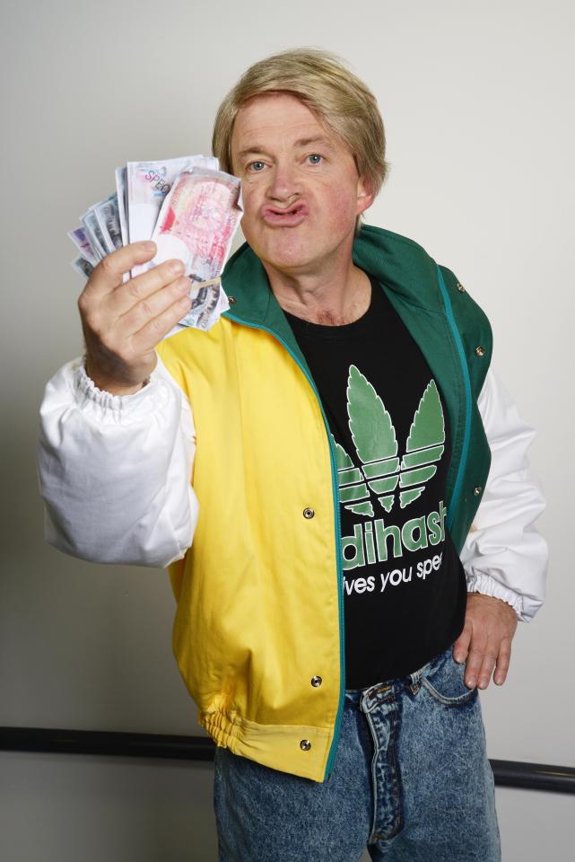 Loadsamoney was a builder who liked to flash the cash in Harry Enfields' 80s sketch show