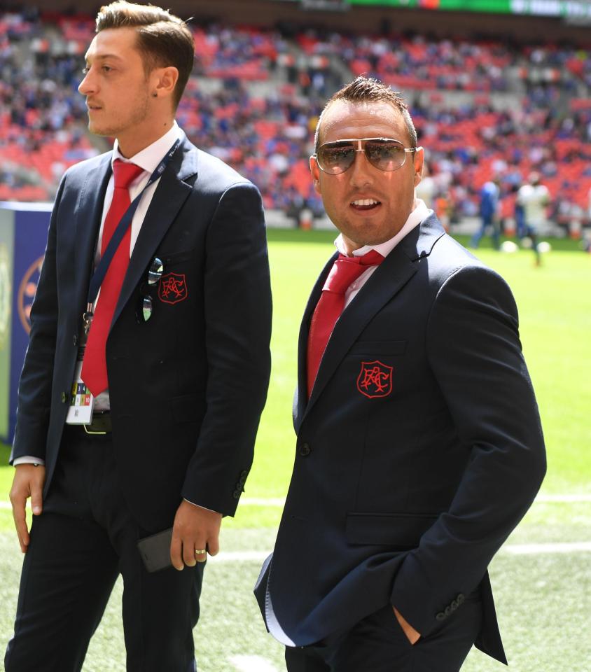  Santi Cazorla's Arsenal contract expires in the summer