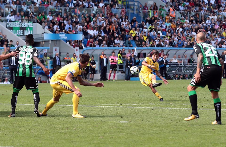  Dybala is known for his sweet left-foot - but writes with his right foot to try and improve it