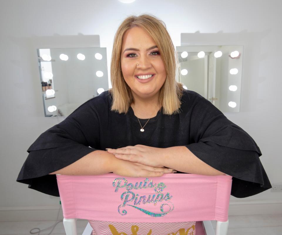  Stacey Whittaker, 36,  from Kirkcaldy, decided to launch her own her own business to spend more time with her kids
