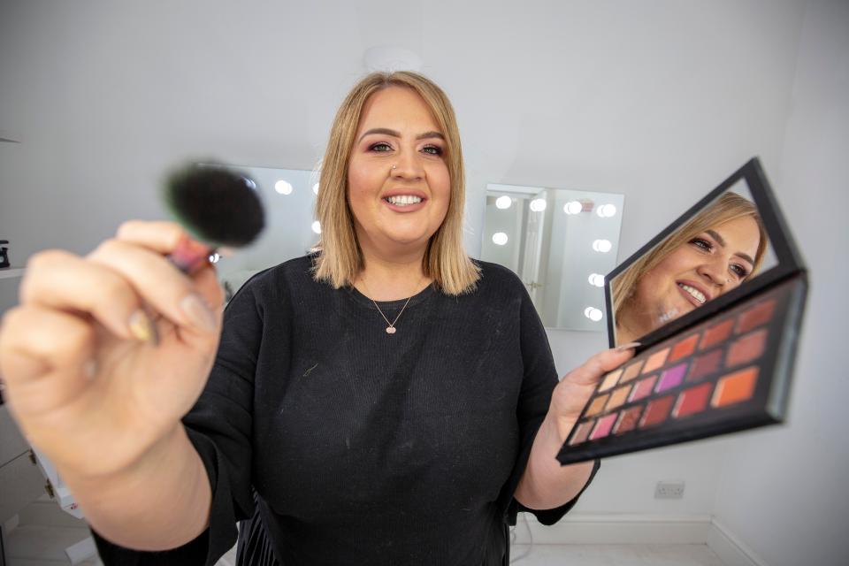  The salon is now turning £130,000 a year compared to £60,000 when Stacey launched it