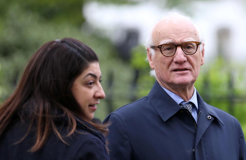 Bruce Buck was seen paying his respects to the late, great Ray Wilkins