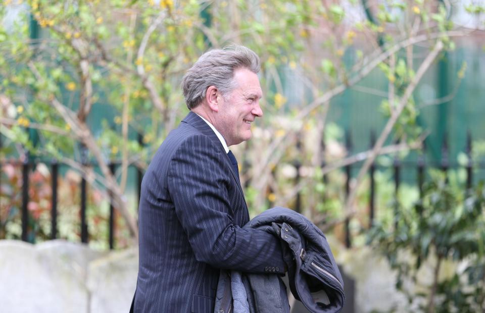 Ex-England boss Glenn Hoddle was on show at Ray Willkins' funeral on Tuesday