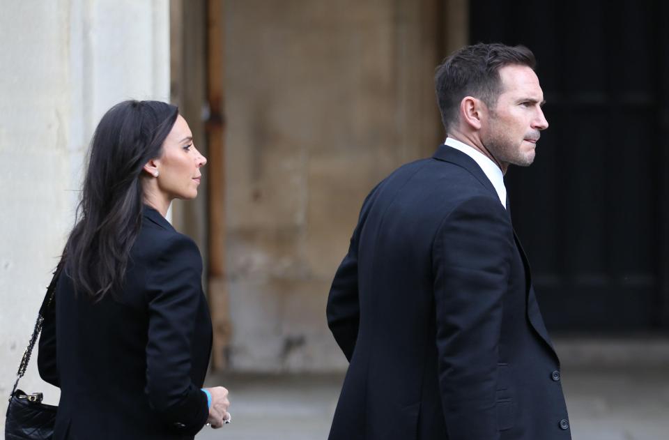Another Chelsea legend, Frank Lampard, attended Ray Wilkins' service on Tuesday