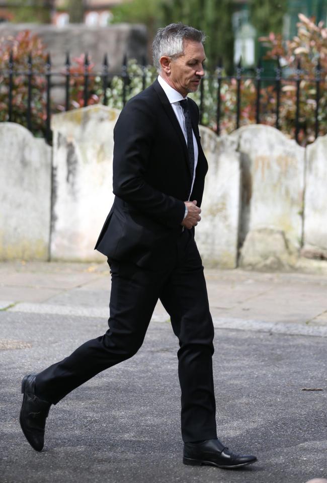 Gary Lineker also paid his respects on Tuesday having previously done so on Twitter