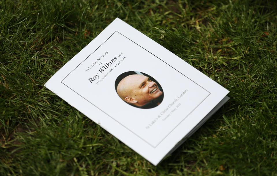 Stars from the footballing world flocked to pay tribute to Ray Wilkins on Tuesday