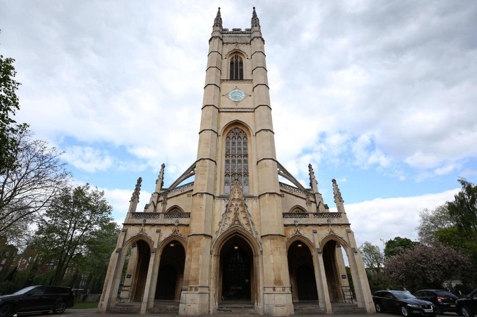Footballing legends flocked to St Luke's and Christ Church in London for Ray Wilkins' funeral