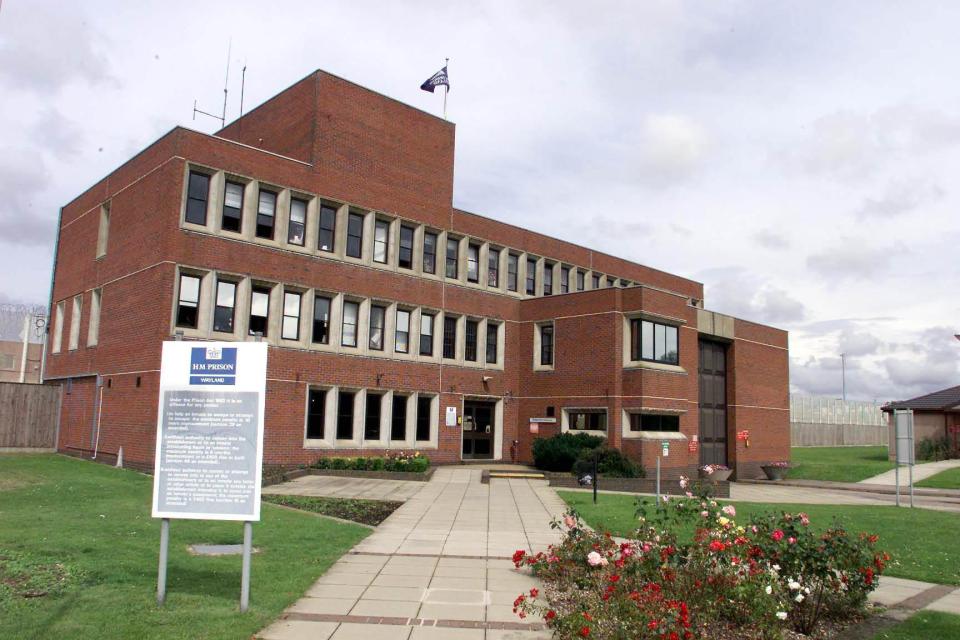 HMP Wayland, near Thetford, Norflolk, where Ford had been serving 14 months for burglary