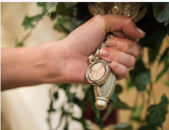  Brooke clutches the precious locket containing Ben's picture