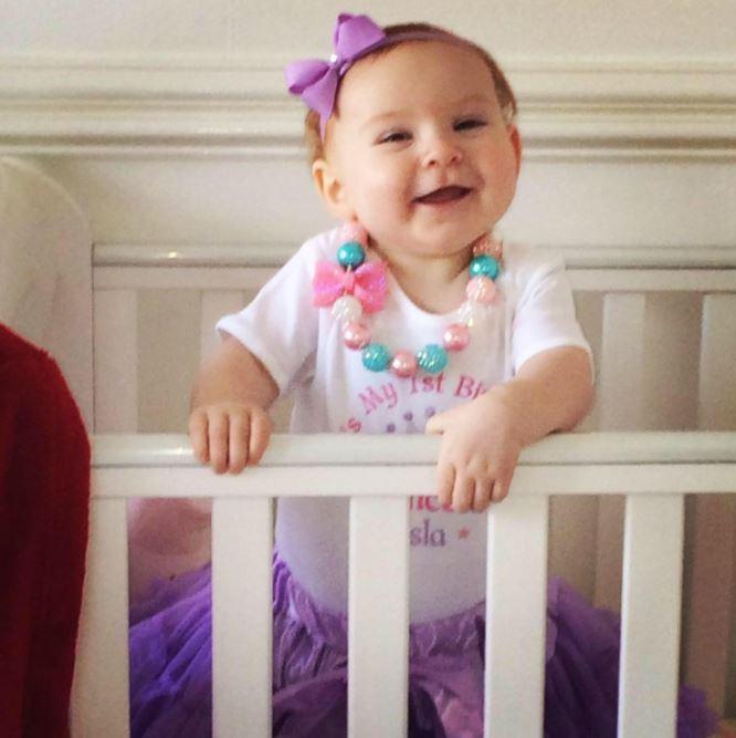  Isla's family are hoping she will be treated at a hospital in New York, if they can raise enough money