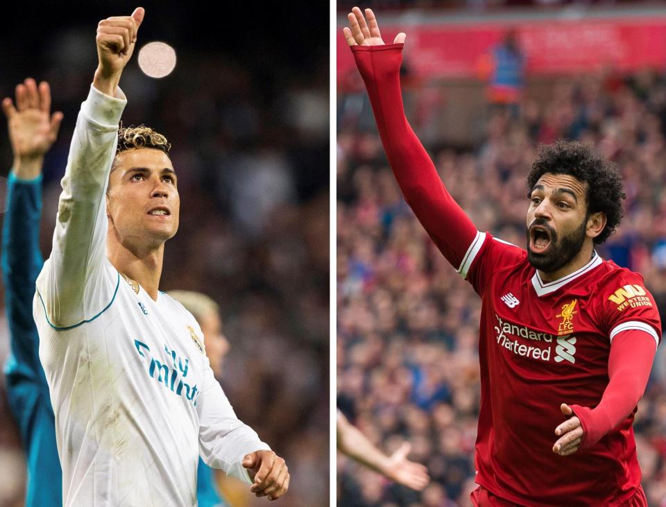 Mo Salah is set to line up against Cristiano Ronaldo in the final on May 26