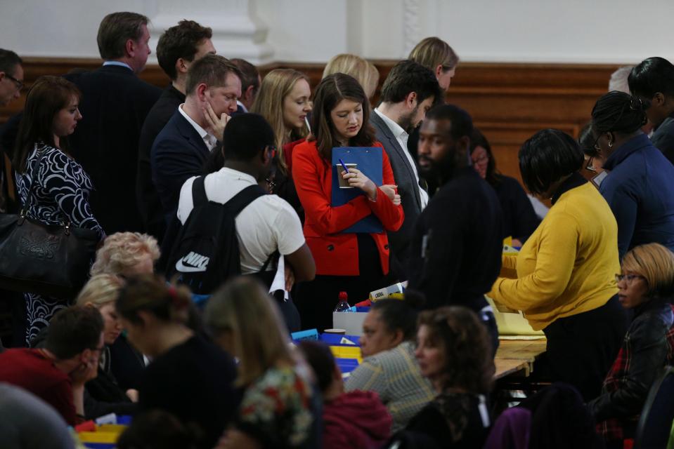  Votes being counted overnight in Westminster
