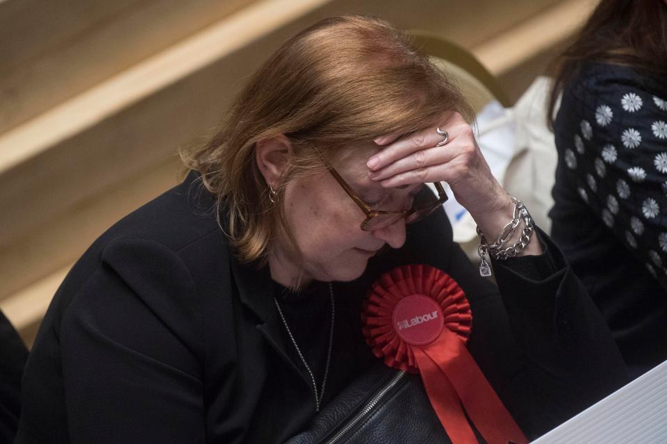  Kensington MP Emma Dent Coad after the result in her area was announced