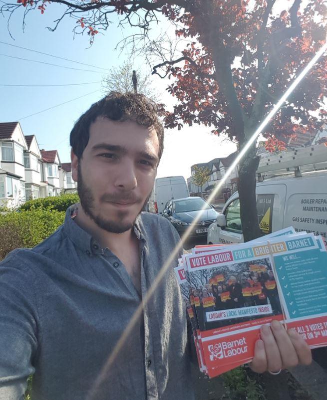  Adam Langleben, who lost his council seat in West Hendon this morning, said the party were seen as racist