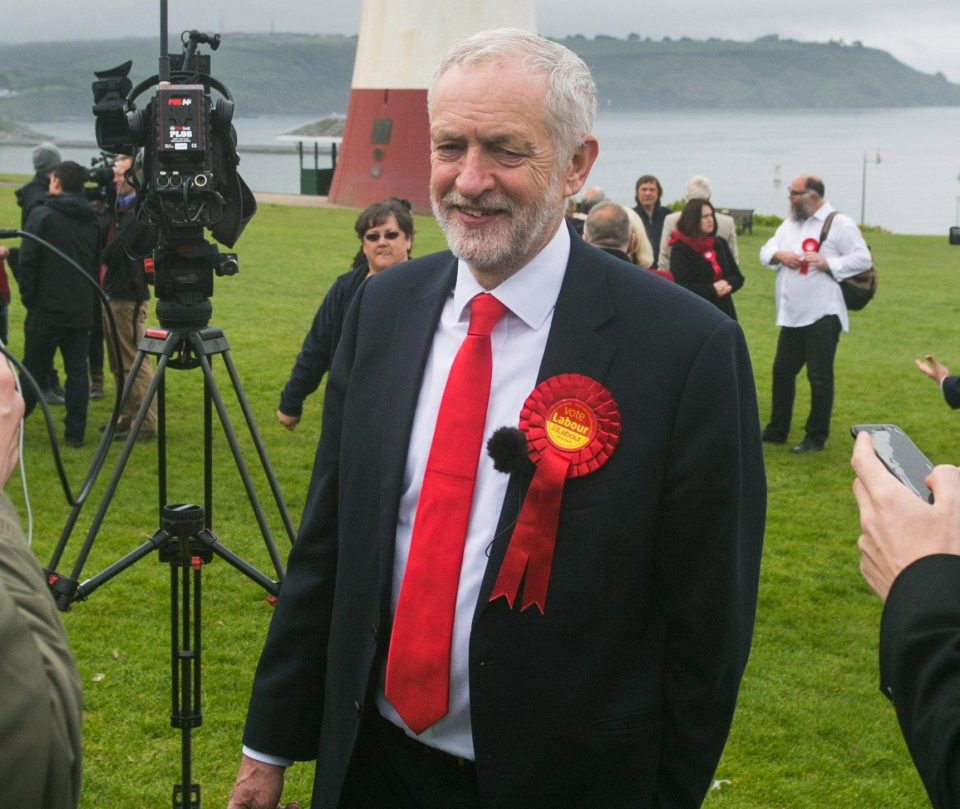  Jeremy Corbyn and other senior Labour figures talked up the party's election hopes
