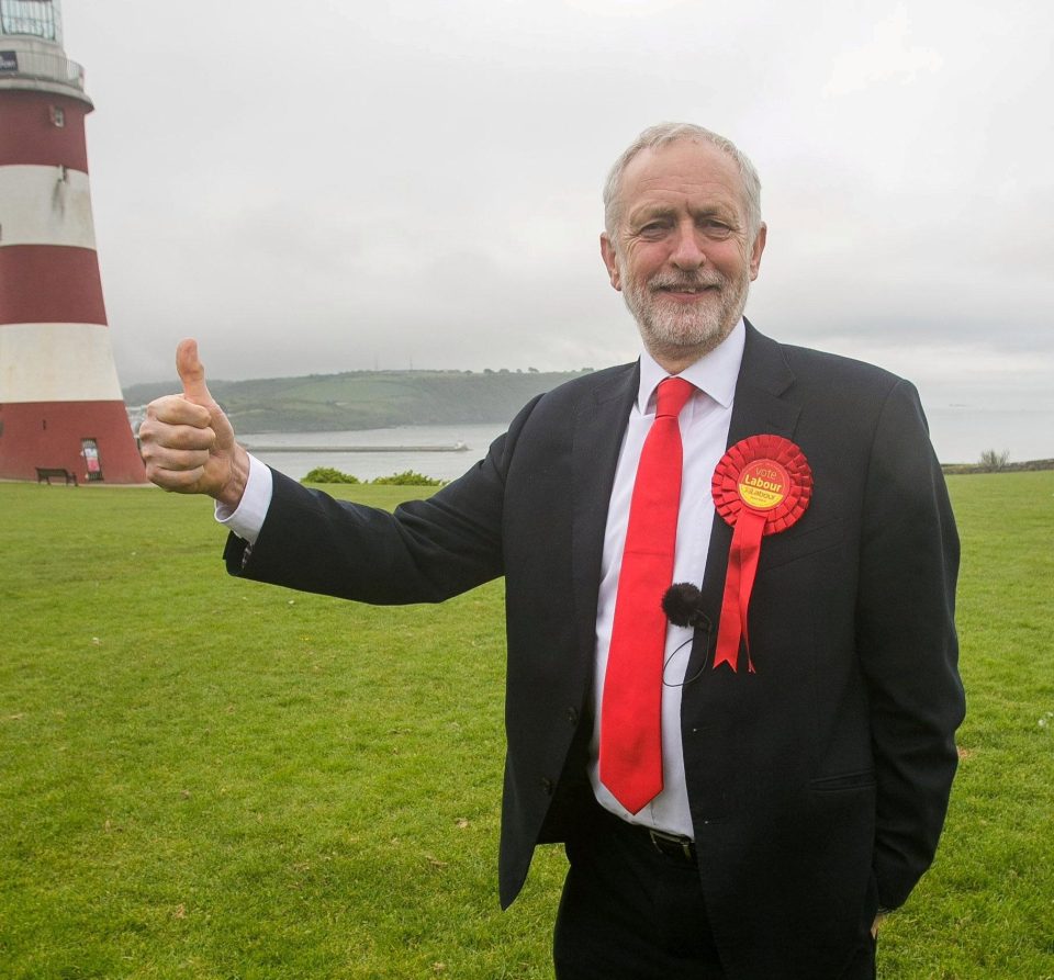  Jeremy Corbyn this morning put a brave face on the election results