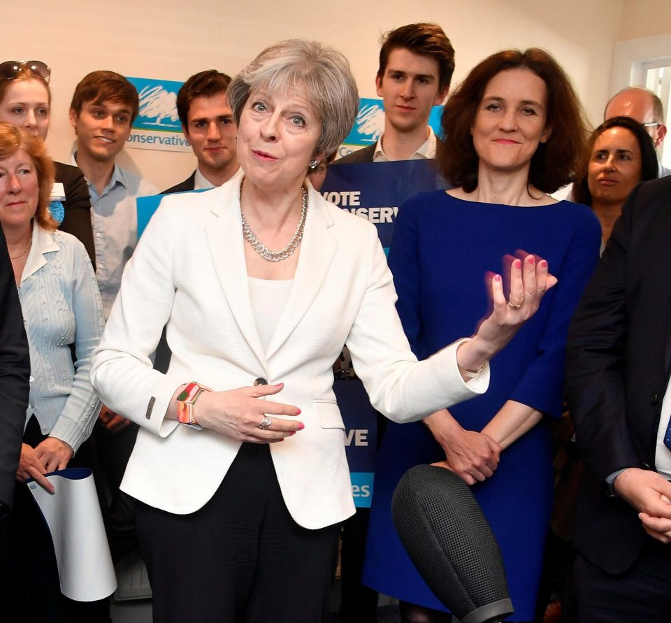  The PM speaking to Tory activists in Barnet, a key borough