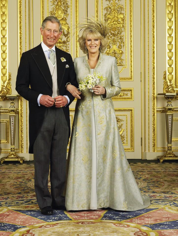  For his wedding to Camilla Parker Bowles, Prince Charles opted for a low-key civil ceremony