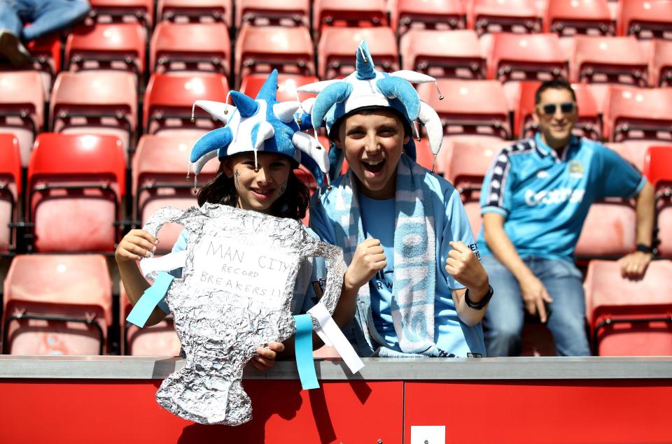 City fans can look back on a fantastic season under Guardiola