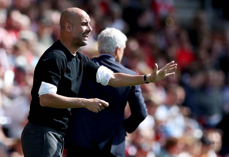 Pep Guardiola named an attacking line-up and continued to amp up the pressure throughout the game