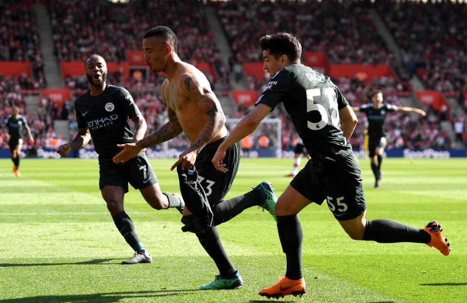 Jesus was delighted with his late impact at St Marys