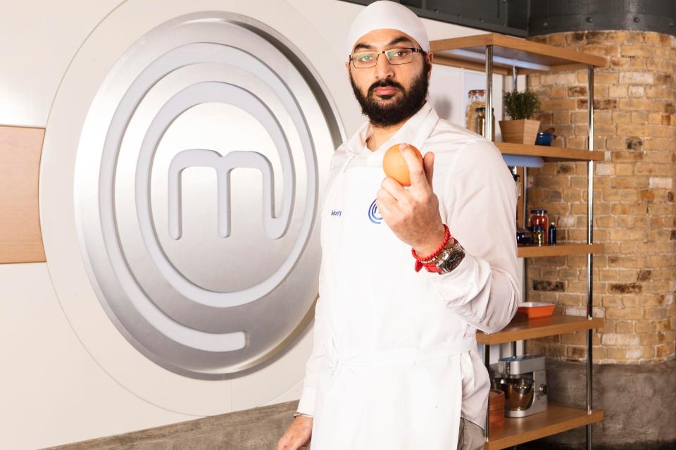  International cricketer Monty Panesar is going to swap his batting for baking on the show