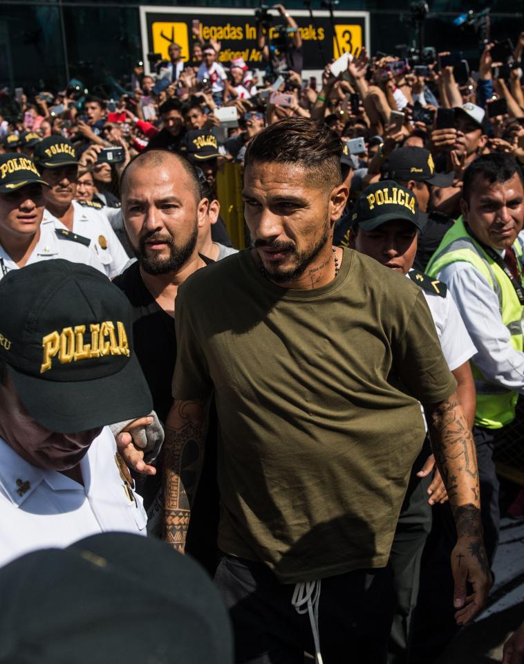 Guerrero last week after having his ban for cocaine use extending