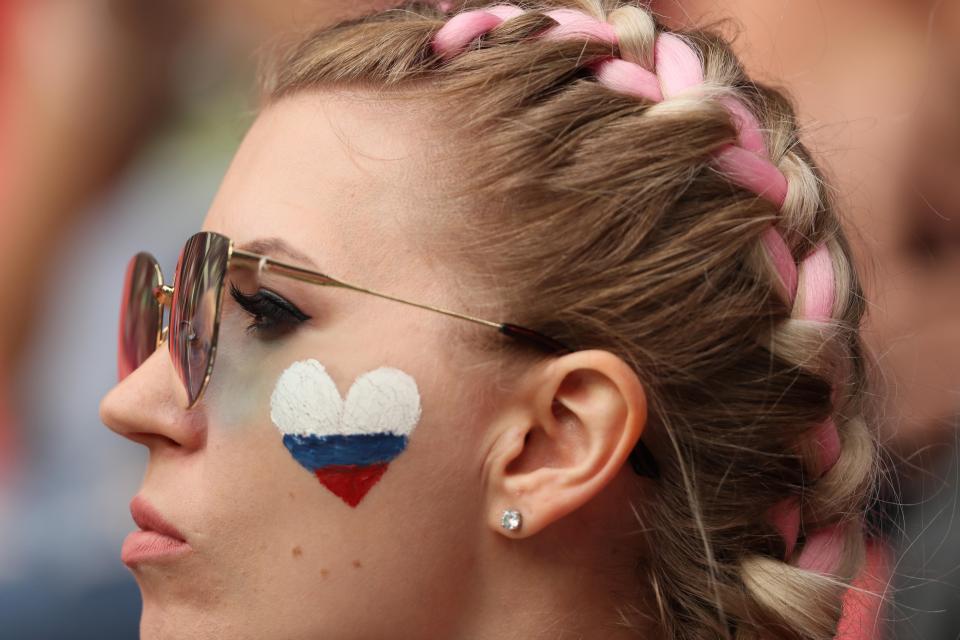  Fans of Russia are getting excited about the world coming to their door