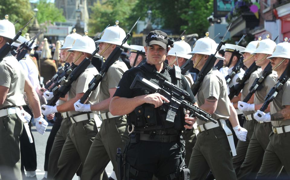  Security for the wedding and especially round Windsor Castle will be extremely tight