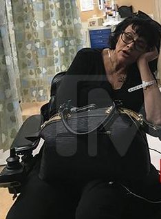  Samantha Markle picture in hospital today after being in a car crash