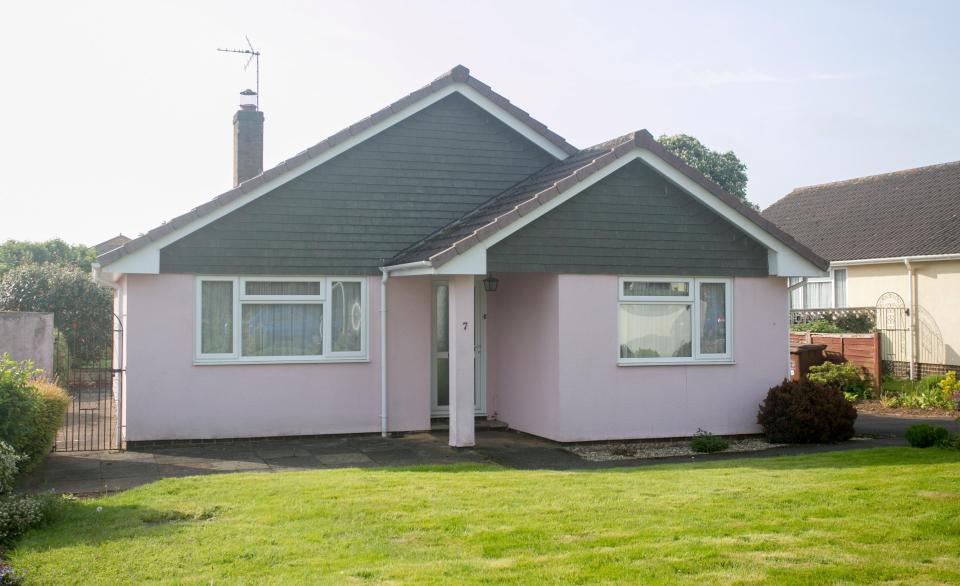  A glitch on Ikea's website saw motorists sent to this pink bungalow