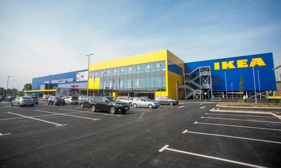  Ikea shoppers looking for their new Exeter branch were directed to a pink bungalow three miles away