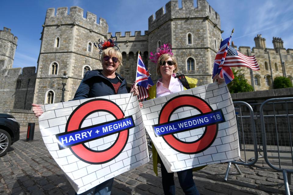Brits are getting excited about the wedding