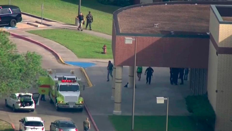  The shooter has been arrested, Santa Fe school officials have confirmed