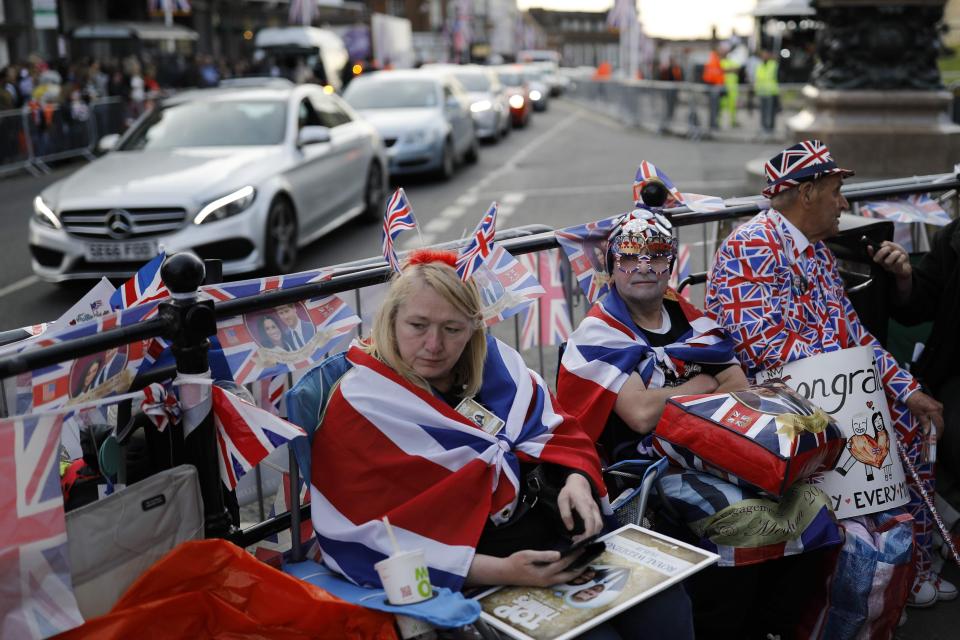  Fans flocked from across the globe to nail down prime viewing positions