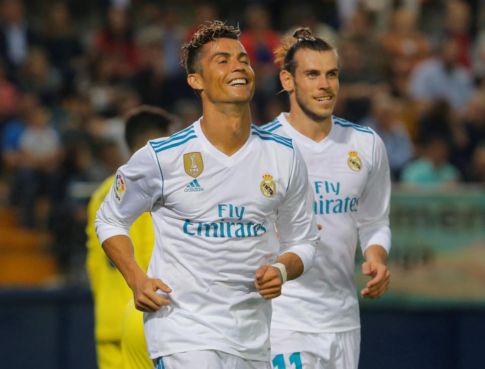 Cristiano Ronaldo also scored in Real Madrid's final La Liga game of the season