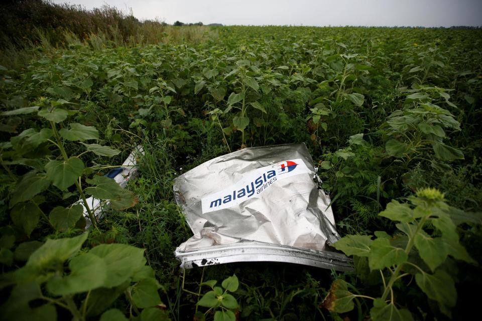  Wreckage from the crash was found in Ukraine