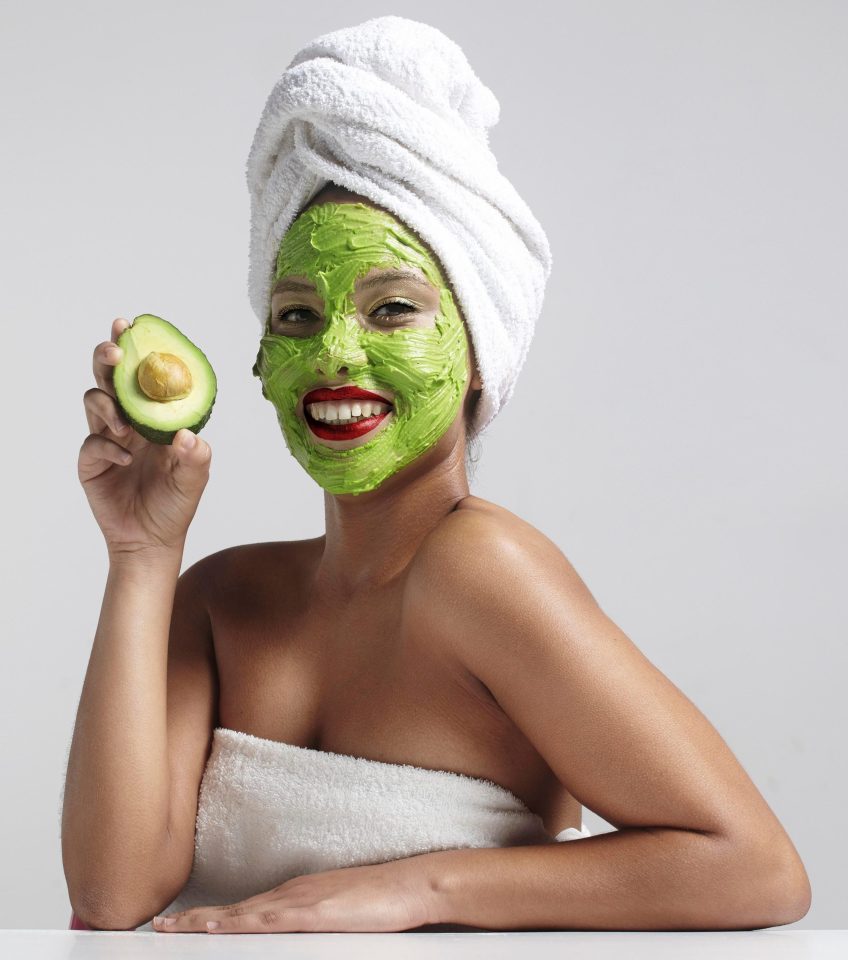  Avocado is said to protect your skin - and you don't even need to keep it on when you go out