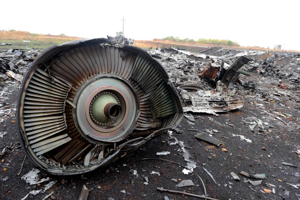  Malaysia Airlines flight MH17 went down over eastern Ukraine in 2014