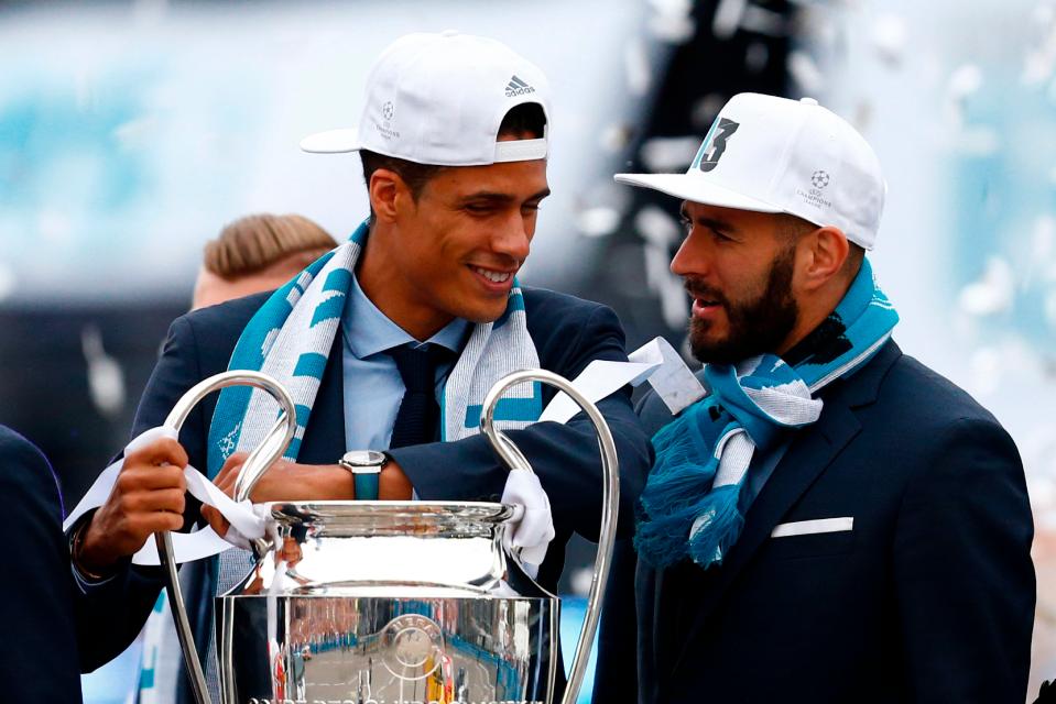 Benzema hasn't played for his country in three years despite winning the same amount of consecutive Champions Leagues