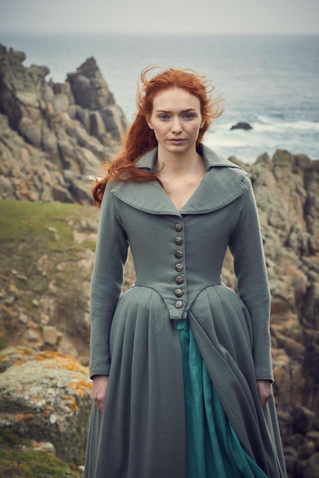 Poldark: Eleanor Tomlinson says the sex scenes are awkward