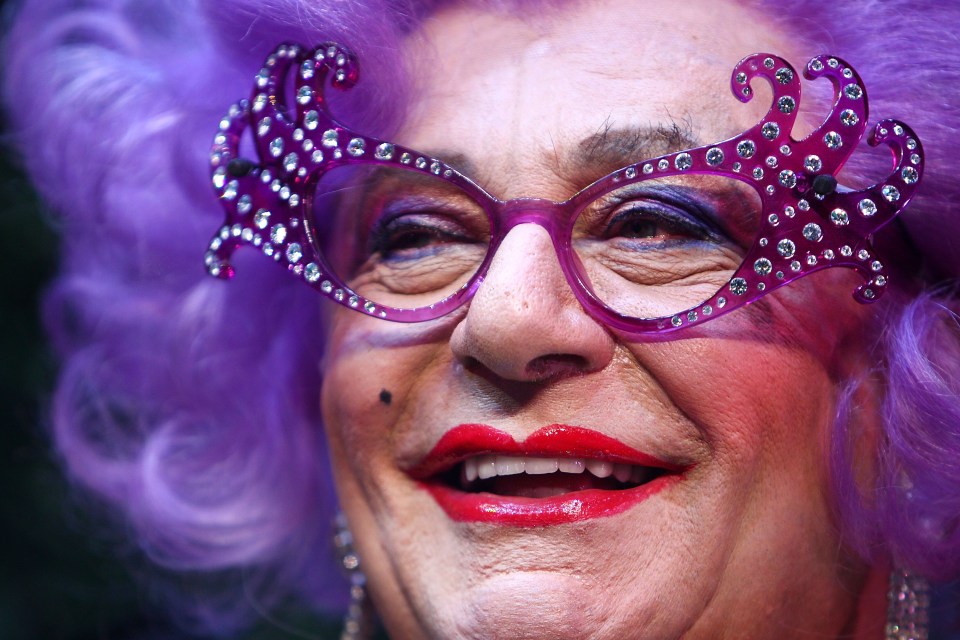  Dame Edna Everage had become a national institution over the years